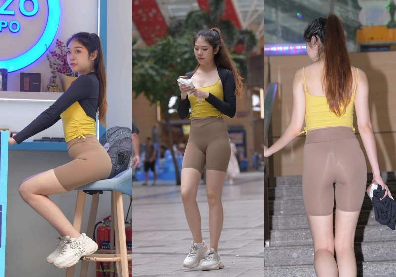yantu620、[街拍]M950.灰色短裤女孩[图片645P14.4G]-妍图社