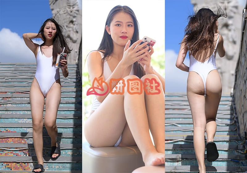 yantu684、[街拍]M863.白色连体比基尼美[图片视频20.97G]-妍图社